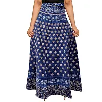 Rangun Women Maxi Skirt (WA_1012_Naptol_Dark Blue_02_Blue_Free Size)-thumb1