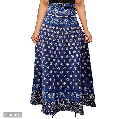 Rangun Women Maxi Skirt (WA_1012_Naptol_Dark Blue_02_Blue_Free Size)-thumb2