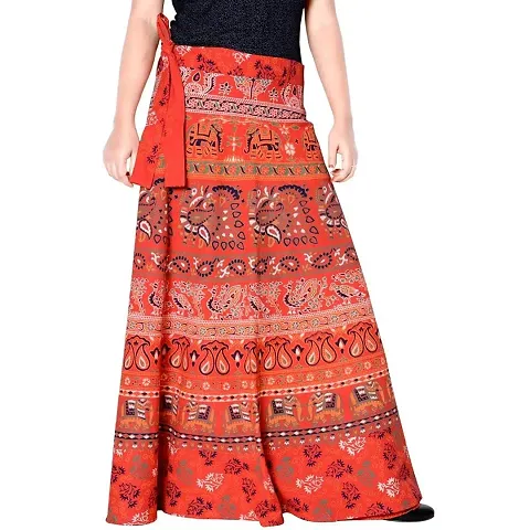 Rangun Presenting Woman's Color Casual Skirt (A-line :: Free Size)