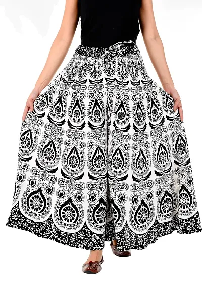 Women Cotton Printed Ethnic Skirt