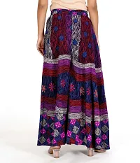 Stunning Purple Cotton Printed Palazzo For Women-thumb4