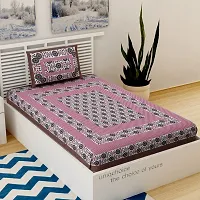 Rangun Combo of 2 Multi Color Single Bed Bedsheet Jaipuri Traditional and Ethnic Designs Bedsheet,_2_1+1_Single_164-thumb2