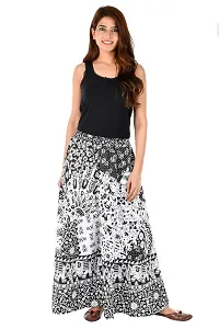 Stunning Black Cotton Printed Palazzo For Women-thumb4