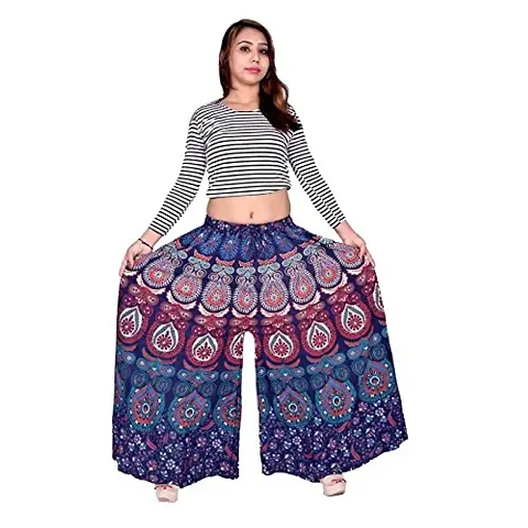 Fashionable Cotton Printed Palazzo For Women