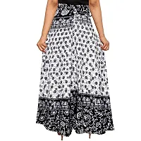 Rangun Women's Maxi Skirt (SkirtL_61_White_Free Size)-thumb1