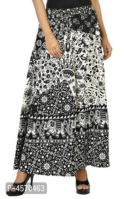 Elegant Multicoloured Cotton Printed Palazzo For Women-thumb0