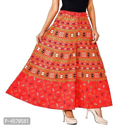 Elegant Multicoloured Cotton Printed Palazzo For Women