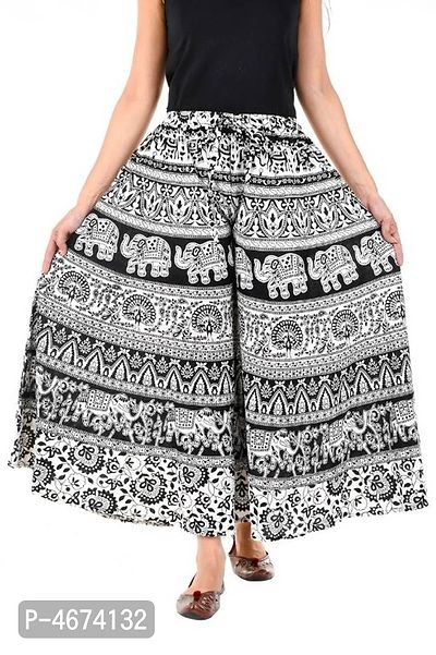 Women's Cotton Printed Palazzo-thumb0