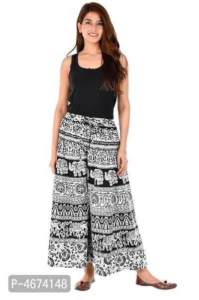 Women's Cotton Printed Palazzo