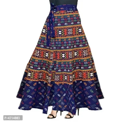Women Cotton Printed Ethnic Skirt-thumb0