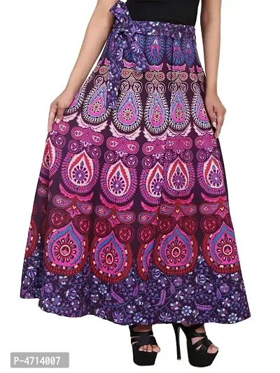 Women Cotton Printed Ethnic Skirt-thumb0