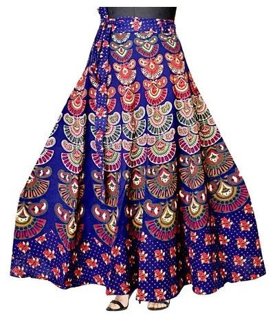 Women Cotton Printed Ethnic Skirt