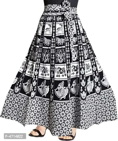 Women Cotton Printed Ethnic Skirt-thumb0