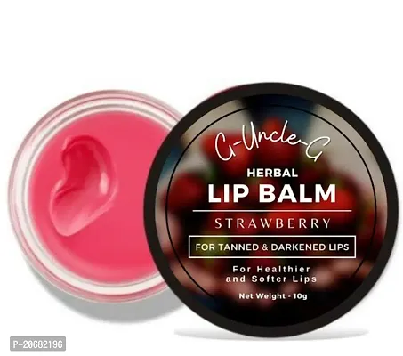 Pink Coloured Strawberry Lipbalm