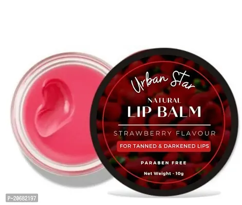 Pink Coloured Strawberry Flavour Lipbalm