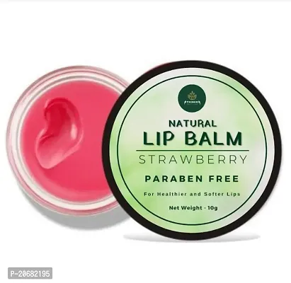 Pink Coloured Strawberry Lipbalm