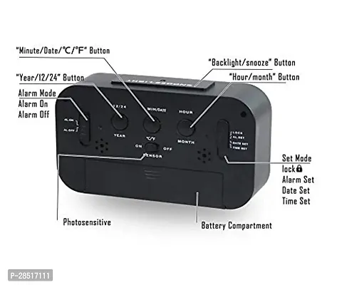 Modern Digital Alarm Table Clock-thumb2