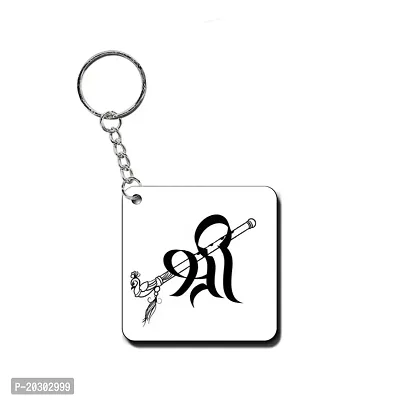 Kassy  Shree Krishna Printed Keychain L_03