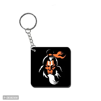 Kassy  Hanuman Ji Printed Keychain L_02