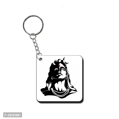 Kassy  Mahakal Printed Keychain L_04