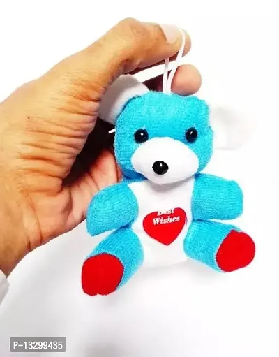 Stylish Fancy Cotton Teddy Bear Soft Toys With Keychain-thumb0