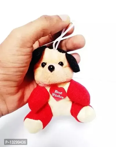 Stylish Fancy Cotton Teddy Bear Soft Toys With Keychain