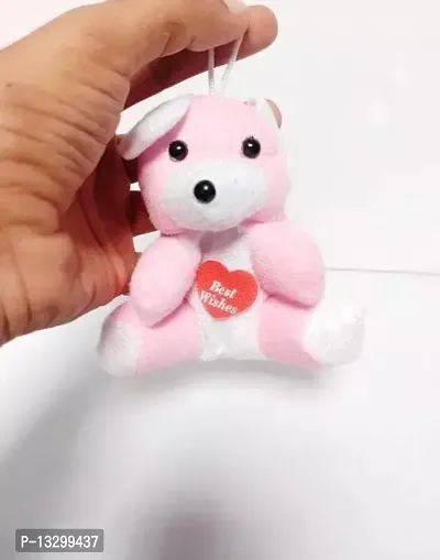 Stylish Fancy Cotton Teddy Bear Soft Toys With Keychain