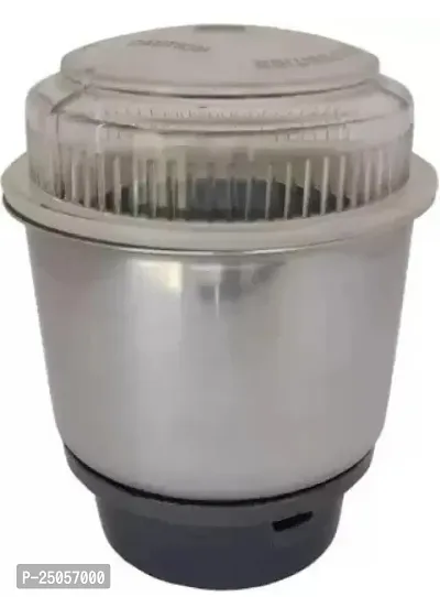 Mixer Grinder Chutney Jar Fit on 2 Lock  4 Teeth Coupler Mixer Juicer Jar  (500 ml)-thumb0