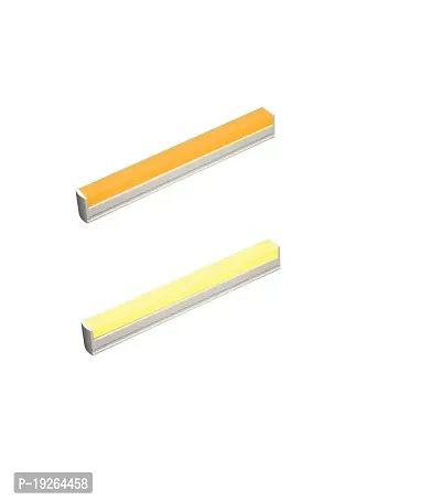 IMPERIAL TECHNOCART T5 10W 1 Feet Color Tube Light Straight Linear Batten,Home Decorative Colour Lights For Wall  Ceiling Pack of 2 (Orange-1,Warm White-1)