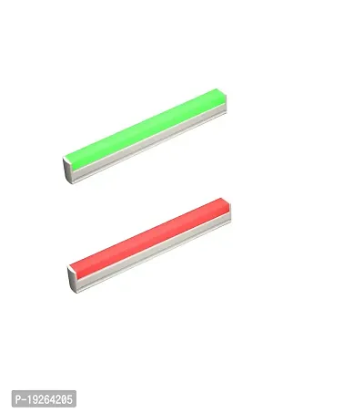 IMPERIAL TECHNOCART T5 10W 1 Feet Color Tube Light Straight Linear Batten,Home Decorative Colour Lights For Wall  Ceiling Pack of 2 (Green-1,Red-1)