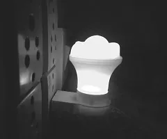 IMPERIAL TECHNOCART Small Rose Type 2 Pin Night Lamp 0.5 Watt Plug  Play Bulb for Bedroom, Living Room, Zero Watt Light Direct Socket Night Lamp (White- Pack of 6)-thumb4