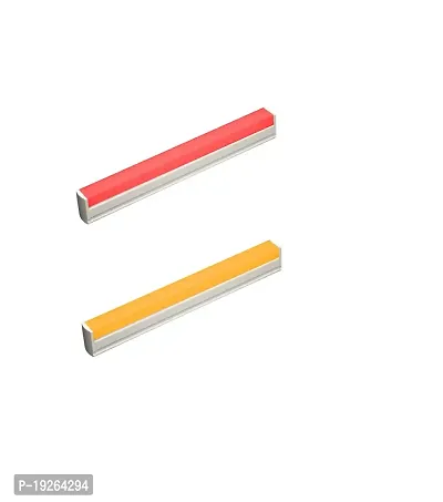 IMPERIAL TECHNOCART T5 10W 1 Feet Color Tube Light Straight Linear Batten,Home Decorative Colour Lights For Wall  Ceiling Pack of 2 (Orange-1,Red-1)