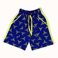 ATLANS Unisex Boy's and Girl's Printed Shorts Bermuda Pack of 6-thumb1