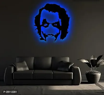 Unique Creation Multicolor Wall Decorative LED Logo Backlight Night Lamp with Remote Control JOKER 17 12x12