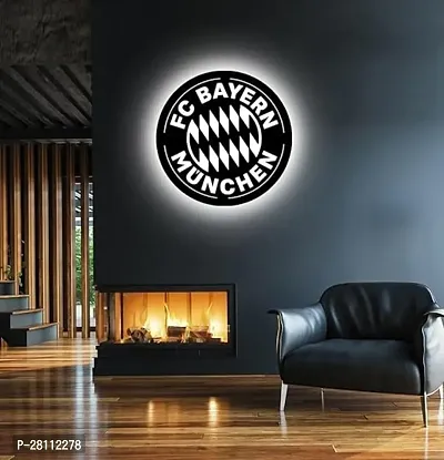 Unique Creation Multicolor Wall Decorative LED Logo Backlight Night Lamp with Remote Control FCB 10 12x12