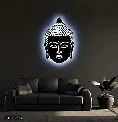 Unique Creation Multicolor Wall Decorative LED Logo Backlight Night Lamp with Remote Control BUDHA 05 12x12