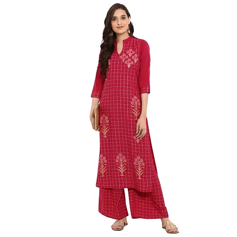 Crepe Kurta Bottom Set