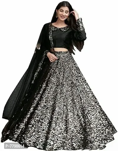 SPECIAL HEAVY DESIGN SEQUENCE LEHENGA CHOLIS FOR WOMEN AND GIRLS-thumb0