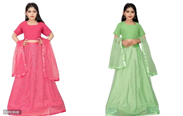 Buy PHENOTIC ENTERPRISE KINGSMEN CREATION LUNCHING !*BUY ONE GET ONE*! COMBO  OF NEW FASTIVAL OR FUNCTION SPECIAL BRIDAL LEHENGA CHOLI SET FOR WOMEN (PACK  OF 2) at Amazon.in