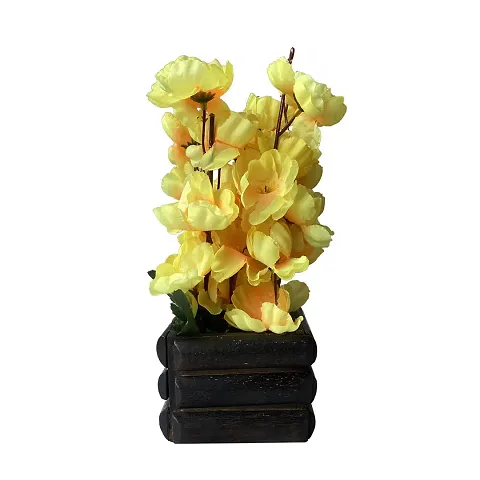 Ryme Blossom/Orchid Artificial Flower with Pot