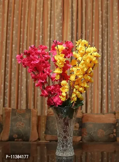 Ryme Artificial Orchid Flower Bunches (Multicolour)