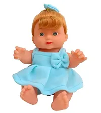 BABY JINNY Girl Small Cute Little Multicolour Doll for Boys  Girls, Kids (21 cm - Height While Standing) Pack of 01-thumb1