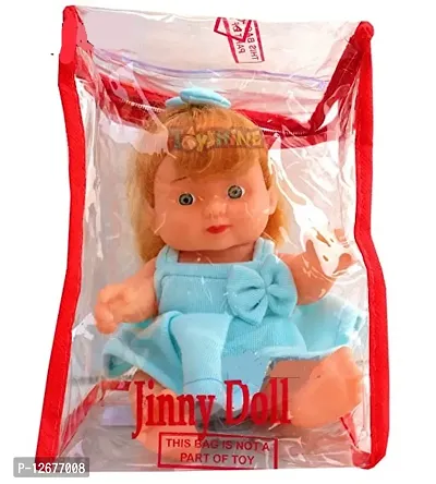 BABY JINNY Girl Small Cute Little Multicolour Doll for Boys  Girls, Kids (21 cm - Height While Standing) Pack of 01-thumb4