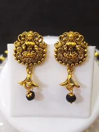 Meenakari Mangalsutra  Earring Set Alloy Gold-plated Jewel Set&nbsp;&nbsp;(Gold)-thumb1