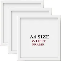 SJM Enterprises Collage Family Photo Frames, Set of 3 Wall Hanging Size- A-4 WHITE , ,-thumb1