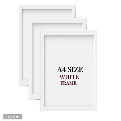 SJM Enterprises Collage Family Photo Frames, Set of 3 Wall Hanging Size- A-4 WHITE-3,-thumb2