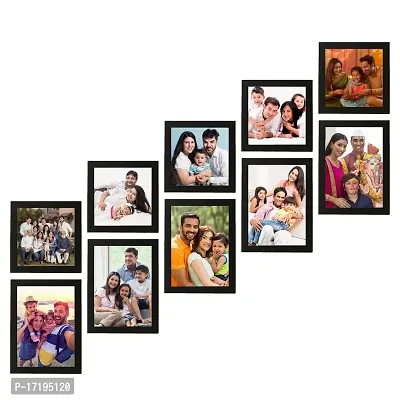 SJM Enterprises Collage Photo Frames, Set of 10, Wall Hanging (10Pcs Set) Size- 5X7   5 X 5