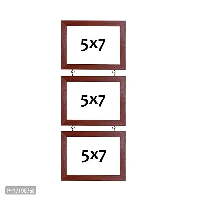 SJM Enterprises Collage Family Photo Frames Brown Color Set of 03 ( 3 PCS 5X7 Each. )-thumb2