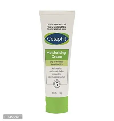 Cetaphil Moisturising Cream for Face  Body , Dry to very dry skin, 80 gm-thumb0
