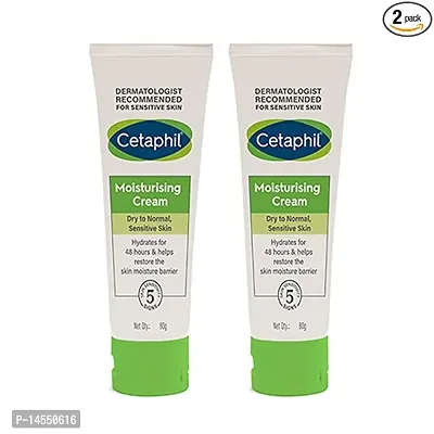 Cetaphil Moisturising Cream for Face  Body , Dry to very dry skin, 80 gm-thumb2